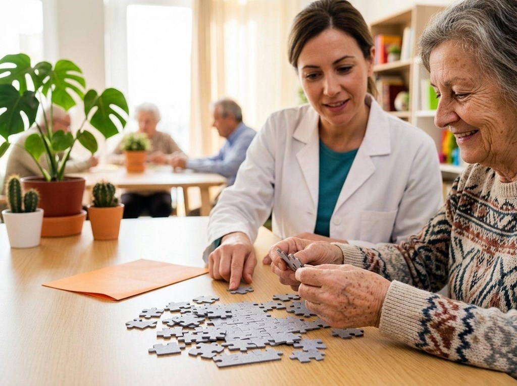 Foto 1 Mente activa con nuestro programa de estimulación cognitiva desde terapia ocupacional en A Coruña