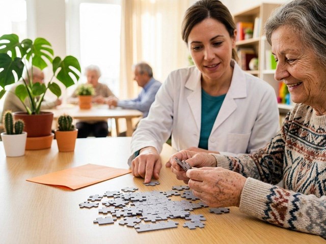 Mente activa con nuestro programa de estimulación cognitiva desde terapia ocupacional en A Coruña
